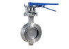 6" Bonomi 9300 - Butterfly Valve, High Performance, Wafer Style, Stainless Steel, Manually Operated