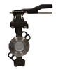 Bonomi 8300 Series - Carbon Steel, ANSI 300 Class, Manually Operated, High Performance Wafer Style Butterfly Valve