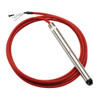NOSHOK 611 Series Small Diameter Submersible Level Transmitters, 611-15-1-1-N-70-CBC-JB, 0 to 15 psig, ±1% of Span Accuracy, 4 to 20 mA Output with Cable Clamp, Nose Cone, 70 ft Polyurethane (PUR) Cable & Cable Junction Box (NEMA 4X)