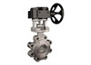 3" Bonomi G9101 - Butterfly Valve, High Performance, Lug Style, Stainless Steel, Gear Operated