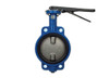10" Bonomi N500S - Butterfly Valve, Wafer Style, Cast Iron, Manually Operated
