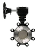 2" Jomar Valve HPBFV-600-CS-300-GO, Lug Style, Epoxy Coated Carbon Steel Body, Dual Offset Stainless Steel Disc, RPTFE Seat & Gear Operator, Class 300 High Performance Butterfly Valve