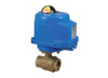 3/8" Bonomi M8E064-00 - Ball Valve, 2 Piece, 2 way, Brass, FNPT Threaded, Full Port, with Metal Electric Actuator