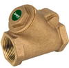 2" Jomar Valve T-511G, Y-Pattern Swing Check Valve, Lead-Free Bronze, NPT Threaded, Class 150, 300 WOG