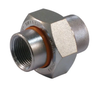 2" Jomar Valve Dielectric Union Galv. FIP x FIP, Dielectric Union, Galvanized, Threaded Connection, 250 PSI