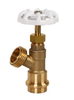 1/2" Jomar Valve P-623G, Boiler Drain, Dezincification Resistant Lead-Free Brass, Pressfit, 125 WOG