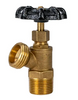 Jomar Valve T-621 Series, Boiler Drain, Brass, MNPT Connection, 125 WOG