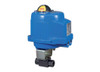 3/4-16 Bonomi M8E3300-00 - Ball Valve, High Pressure, Carbon Steel, SAE Threaded, Full Port, with Metal Electric Actuator