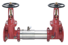 6" Watts 757-OSY 6, Lead-Free Stainless Steel, Double Check Valve Assembly Backflow Preventer, OSY Gate Valve Shutoff