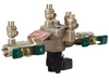1/2" Watts LF009-QT-FS 1/2, Lead-Free Copper Silicon Alloy, Reduced Pressure Zone Backflow Preventer Assembly, Quarter Turn Ball Valve Shutoff, Backflow Flood Sensor