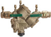 Watts LF909 Series, Lead-Free Copper Silicon Alloy, Reduced Pressure Zone Backflow Preventer Assembly, Quarter Turn Ball Valve Shutoff, Bronze Strainer, Backflow Flood Sensor