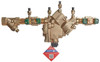 1" Watts LF909-QT-S-FS 1, Lead-Free Copper Silicon Alloy, Reduced Pressure Zone Backflow Preventer Assembly, Quarter Turn Ball Valve Shutoff, Bronze Strainer, Backflow Flood Sensor