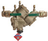 2" Watts LF909M1-QT-S-FS 2, Lead-Free Copper Silicon Alloy, Reduced Pressure Zone Backflow Preventer Assembly, Quarter Turn Ball Valve Shutoff, Bronze Strainer, Backflow Flood Sensor