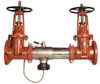 4" Watts 957-OSY-FS 4, Lead-Free Stainless Steel, Reduced Pressure Zone Assembly Backflow Preventer, OSY Gate Valve Shutoff, Backflow Flood Sensor