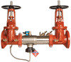 3" Watts LF957RPDA-OSY-GPM-FS 3, Lead-Free Stainless Steel, Reduced Pressure Detector Backflow Preventer Assembly, OSY Gate Valve Shutoff, Gallons/Minute Meter, Backflow Flood Sensor