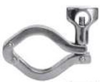 4" Sanitary Solutions SS13MHMDP-4-304, 304 Stainless Steel Double Pin Heavy Duty Clamp