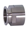 2" x 1-1/4" Sanitary Solutions SS22MP-2x1.25-316L, 316L Stainless Steel Clamp x Female NPT Adapter