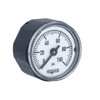 NOSHOK 100 Series Acrylonitrile Butadiene Styrene (ABS) & Steel Case Dry Pressure Gauges, 10-110-100-psi, 1" ABS Case & Socket, Copper Alloy Bourdon Tube, 100 psi, 1/8 NPT Back Connector