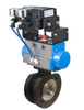 2" Bonomi PP724102V**SR-2 30-60/60°/90° V-Port Ball Valve, Direct Mount, 2-Way, Carbon Steel, ANSI 150 Flanged, Wafer Style, with Spring Return Pneumatic Actuator and Pneumatic PNP-B 3-15 psi Positioner