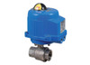 3/4" Bonomi M8E067-00 - Ball Valve, 2-way, 2-piece, Stainless Steel, FNPT Threaded, Full Port, with Metal Electric Actuator