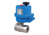 1/2" Bonomi 8E3100-00 - Ball Valve, 2 Piece, 2 way, Stainless Steel, FNPT Threaded, Full Port, with Electric Actuator