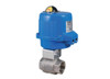 1/2" Bonomi M8E0126-00 - Ball Valve, 2 Piece, 2 way, Stainless Steel, FNPT Threaded, Full Port, with Metal Electric Actuator