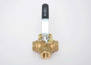 2-1/2" Bonomi 355N - 3 Way, Brass, T-Port, FNPT, Ball Valve, Direct Mount