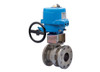 6" Bonomi M8E760137-00 - Ball Valve, Fire Safe, 2 Piece, 2 way, Carbon Steel, Flanged, Full Port, with Metal Electric Actuator