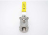 2" Apollo 76-108-01 - Stainless Steel, Standard Port, NPT, Ball Valve, with Mounting Pad