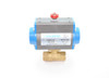 Bonomi 8P0082 - Brass, NPT, Actuated Ball Valve, with Spring Return Actuator