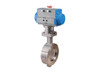 2" Bonomi SR9100 - Butterfly Valve, High Performance, Wafer Style, Stainless Steel, with Spring Return Pneumatic Actuator