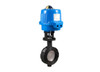 6" Bonomi ME8100-00 - Butterfly Valve, High Performance, Wafer Style, Carbon Steel, with Metal Electric Actuator