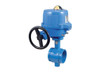 4" Bonomi ME700B-00 - Butterfly Valve, Grooved End, BUNA-N Seat, Ductile Iron Body, with Metal Electric Actuator