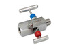 1/2" NPT NOSHOK 2070-MFS - 2-Valve, Stainless Steel, Block & Bleed, Hard Seat, Needle Valve