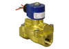 GC Valves S211GH16K4CG1 - 3/8" NPT, Brass, Normally Closed, 2-Way, Viton Seal, 1/2" Orifice, 240 VDC, NEMA 4/4X, Solenoid Valve