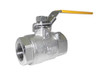 1" Red White Valve 4880SS - Stainless Steel, Ball Valve