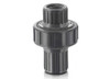 1" Plast-O-Matic CKM100V-CP - Single Union Check Valve, CPVC Body, Viton Seat, NPT Threaded