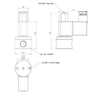 STC 3S035- 1/8" Solenoid Diverter 3-Way Universal, Normally Closed (NC) or Normally Open (NO) Direct Acting