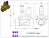 STC 2V250- 3/4" Solenoid Valve 2-Way, Normally Closed, Pilot-Operated Diaphragm