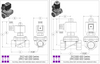 STC 2WO200- 3/4" Solenoid Valve 2-Way, Normally Open, Direct Lift Diaphragm