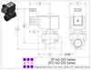 STC 2PO250- 1" Solenoid Valve 2-Way, Normally Open