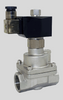STC 2MS120-500  Stainless Steel, Solenoid Valve 2-Way, Normally Open, Pilot Piston for High Temp. & Pressure