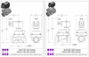 STC 2MSO150- 1/2" Stainless Steel, Solenoid Valve 2-Way, Normally Open, Pilot Piston for High Temp. & Pressure