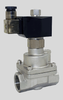 STC 2MSO500- 2" NPT Solenoid Valve, 304 Stainless Steel Body, 2-Way, Normally Open, Pilot Piston for High Temp. & Pressure