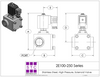 STC 2E100-250-  High Pressure, Solenoid Valve 2-Way, Normally Closed, Pilot Piston