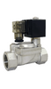 STC 2DS150- 1/2" Stainless Steel, Pilot Solenoid Valve 2-Way, Normally Closed, Anti-Hammering, Slow Closing,