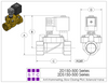 STC 2DS320- 1-1/4" Stainless Steel, Pilot Solenoid Valve 2-Way, Normally Closed, Anti-Hammering, Slow Closing,