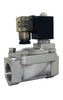 STC 2RSO200- 3/4" Stainless Steel, Solenoid Valve 2-Way, Normally Open, Pilot-Operated Diaphragm