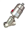 STC 2KS 3/8" Single Acting- Air Actuated Angle Seat Valves, 2-Way, Normally Closed (NC) or Normally Open (NO)