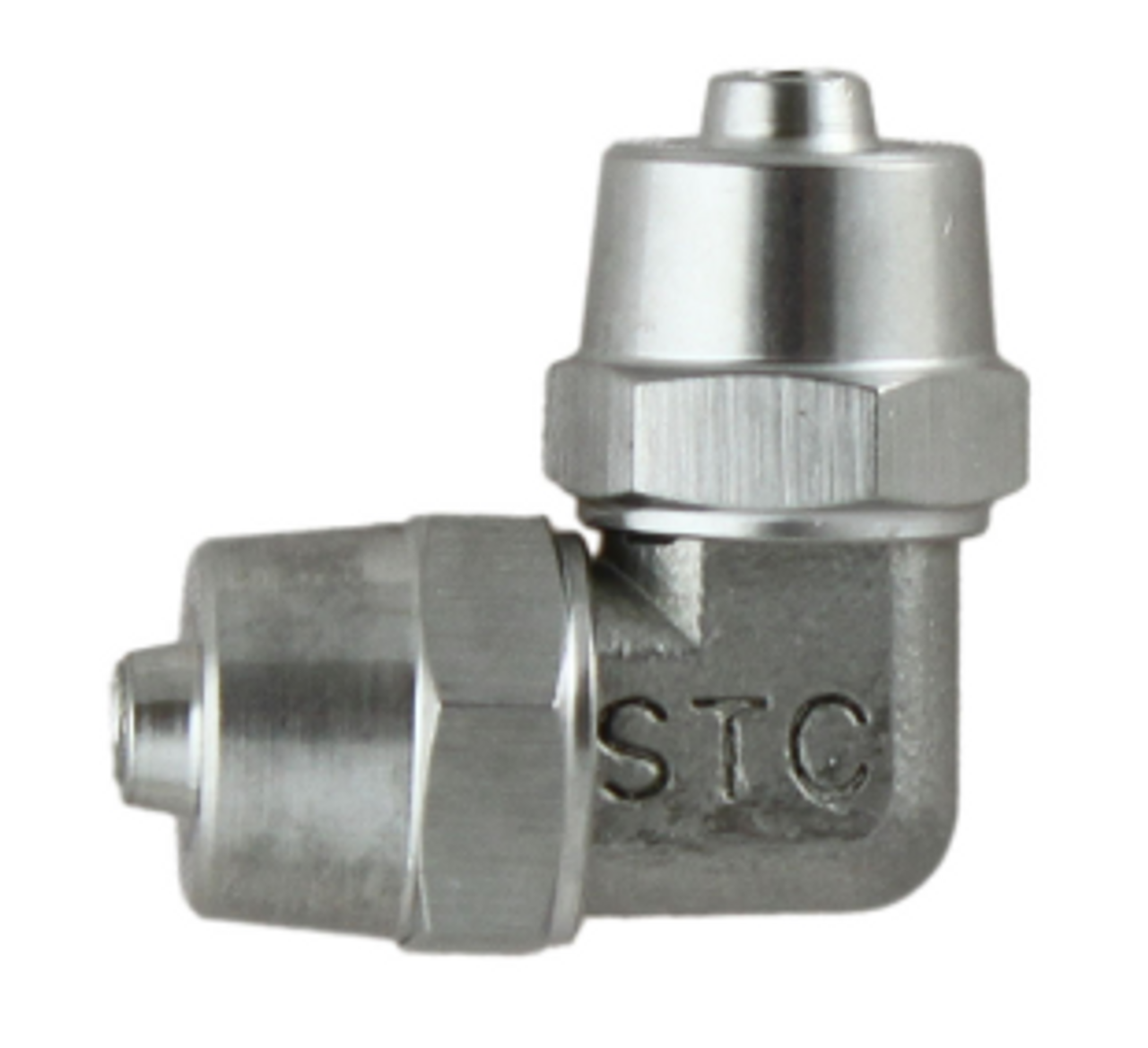 STC EUA 1/4 Elbow Union- Barb Compression Fittings